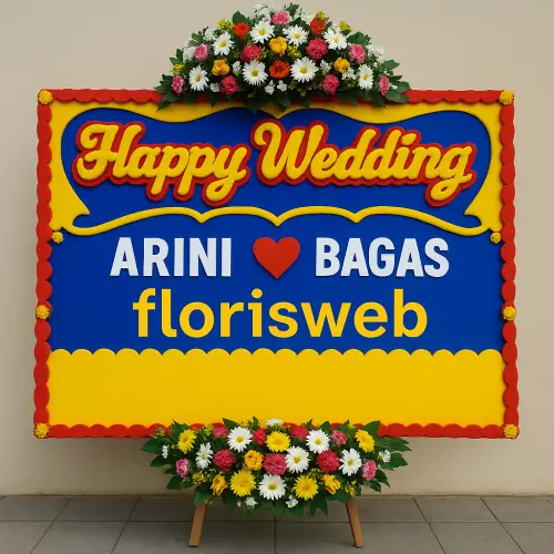 Promo Tips Memilih Model Karangan Bunga Pernikahan di Manokwari